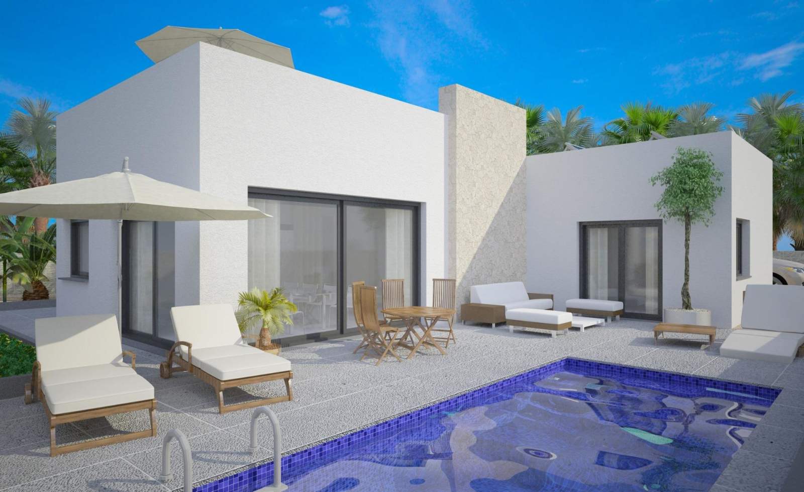 Ny villa med privat basseng og takterrasse, bilde 1
