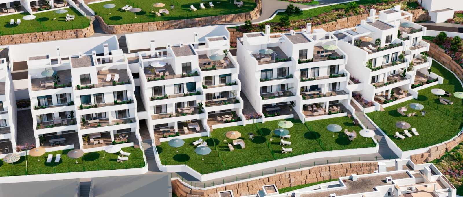 Ny leilighet med havutsikt – Nær Estepona Golf, bilde 1
