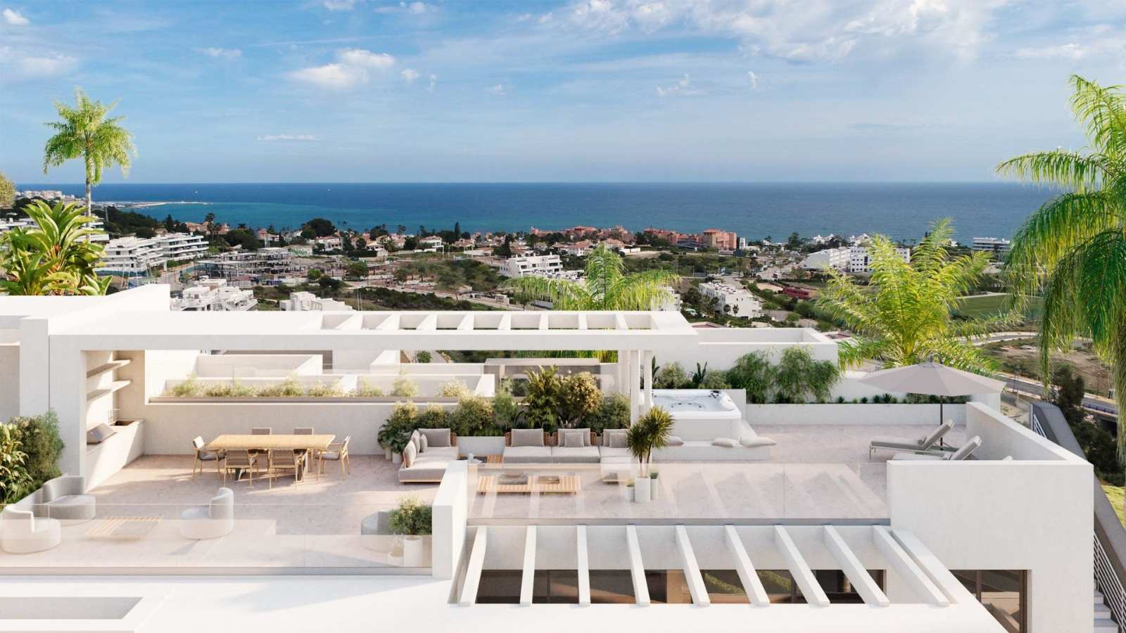 Ny leilighet med havutsikt – 3 soverom i Estepona, bilde 1
