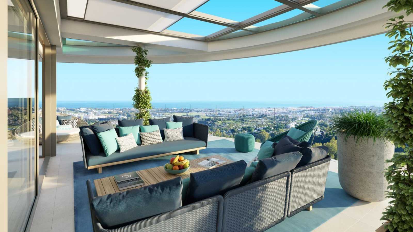 Eksklusiv toppleilighet med takterrasse og havutsikt – Privat basseng, bilde 1