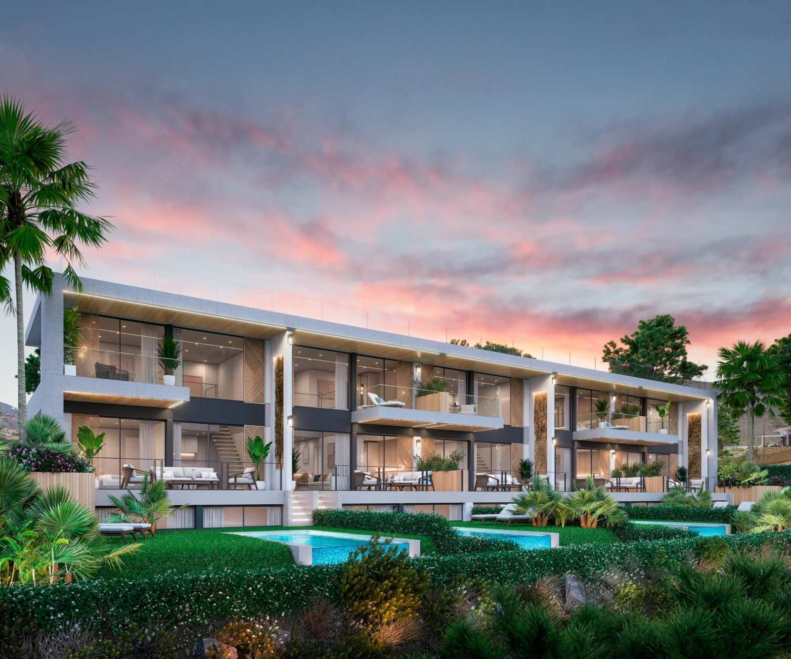 Eksklusiv villa med takterrasse og havutsikt – Privat basseng og 4 soverom, bilde 1