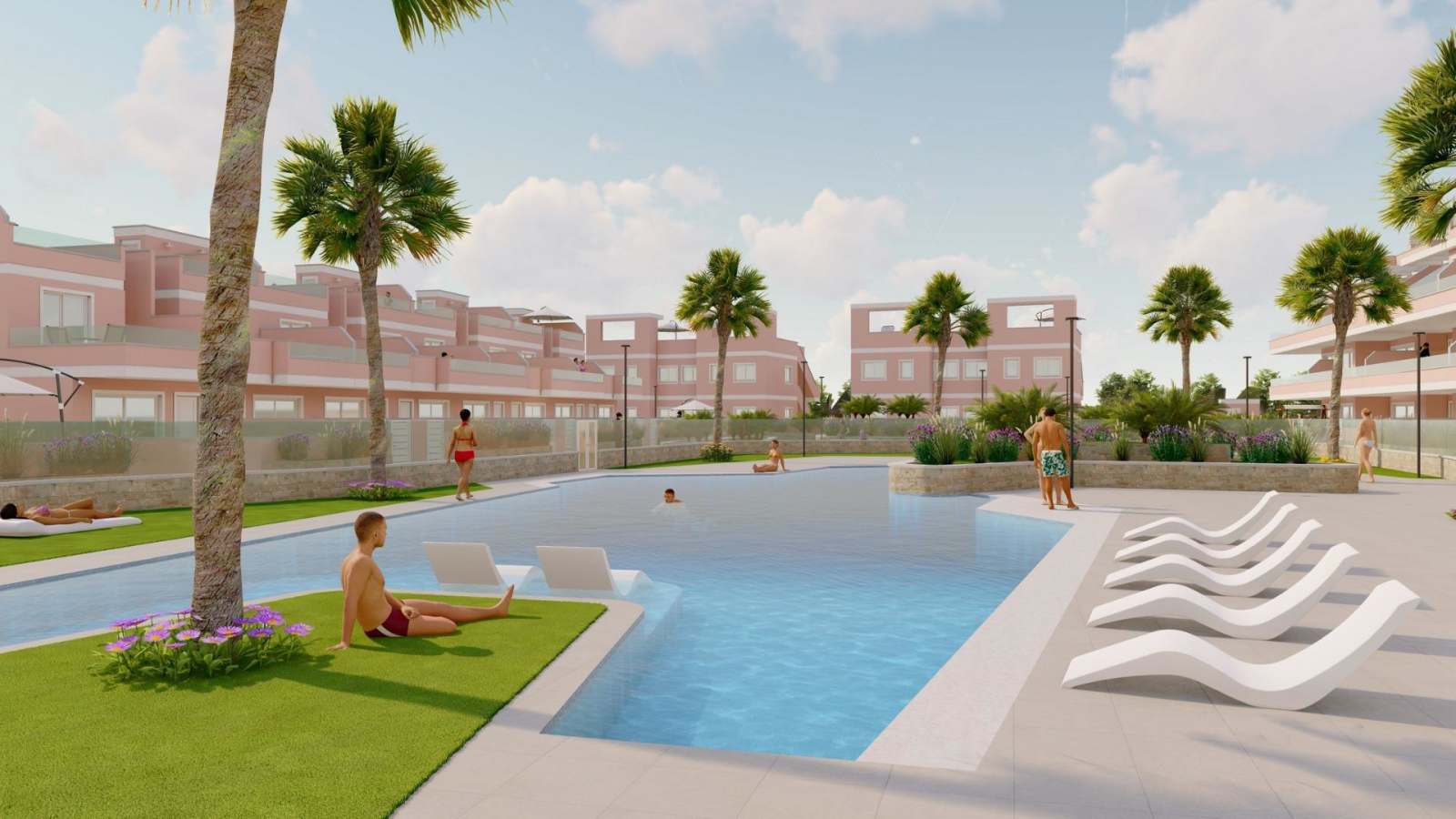 Ny toppleilighet med takterrasse – 3 soverom og fellesbasseng, bilde 1