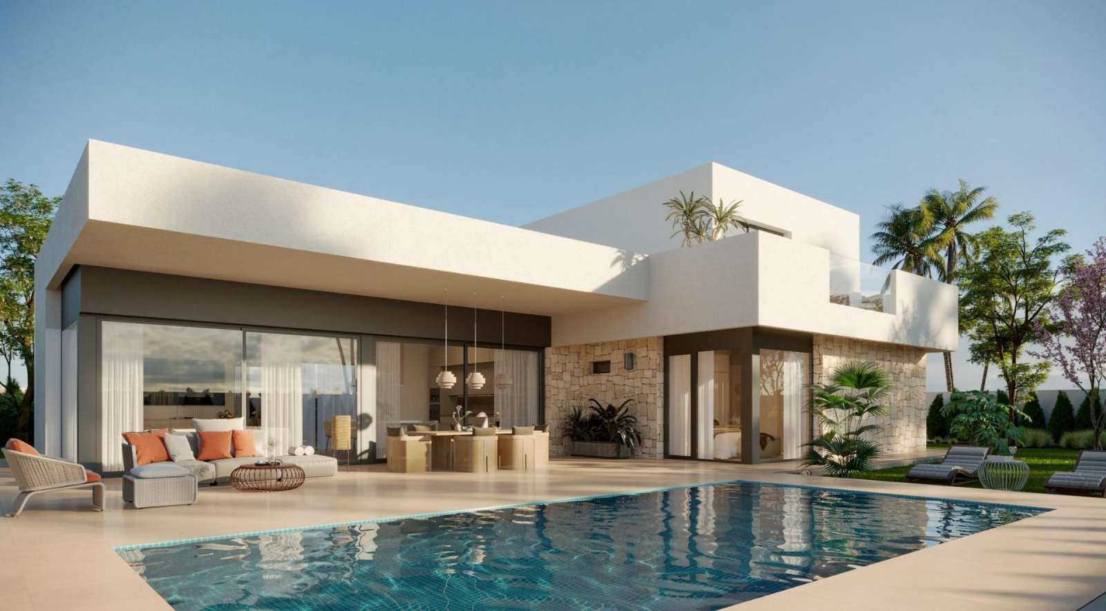 Ny villa i Aspe – 4 soverom og privat basseng, bilde 1