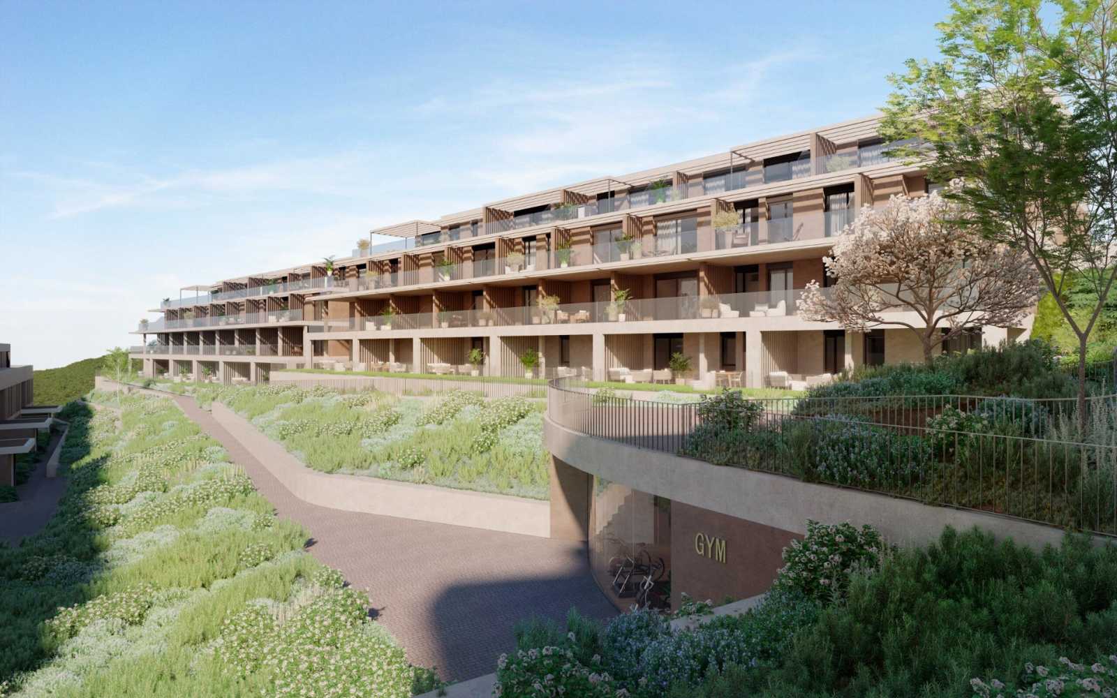 Ny leilighet med havutsikt – Fellesbasseng og takterrasse, bilde 1
