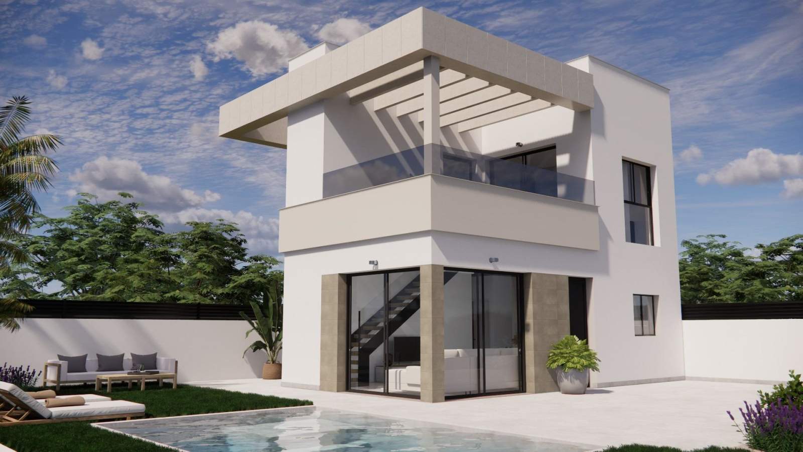 Ny villa med takterrasse og privat basseng – Vistabella Golf, bilde 1