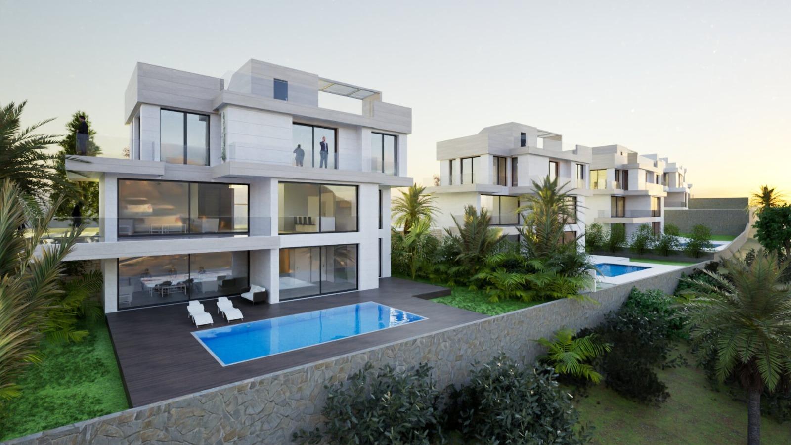 Eksklusiv villa med takterrasse – Nybygg og privat basseng, bilde 1