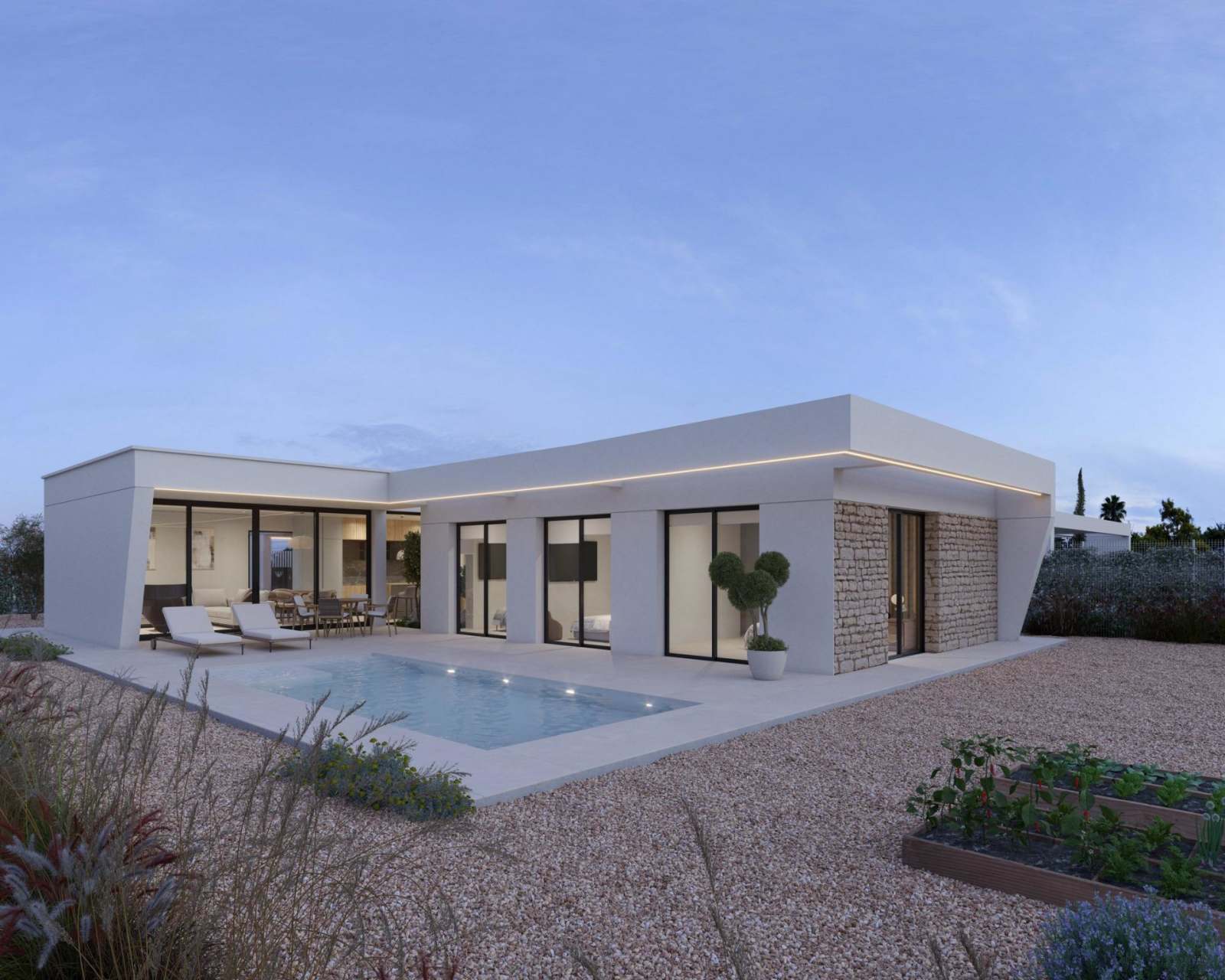 Ny villa ved golfbane – Privat basseng og 3 soverom, bilde 1
