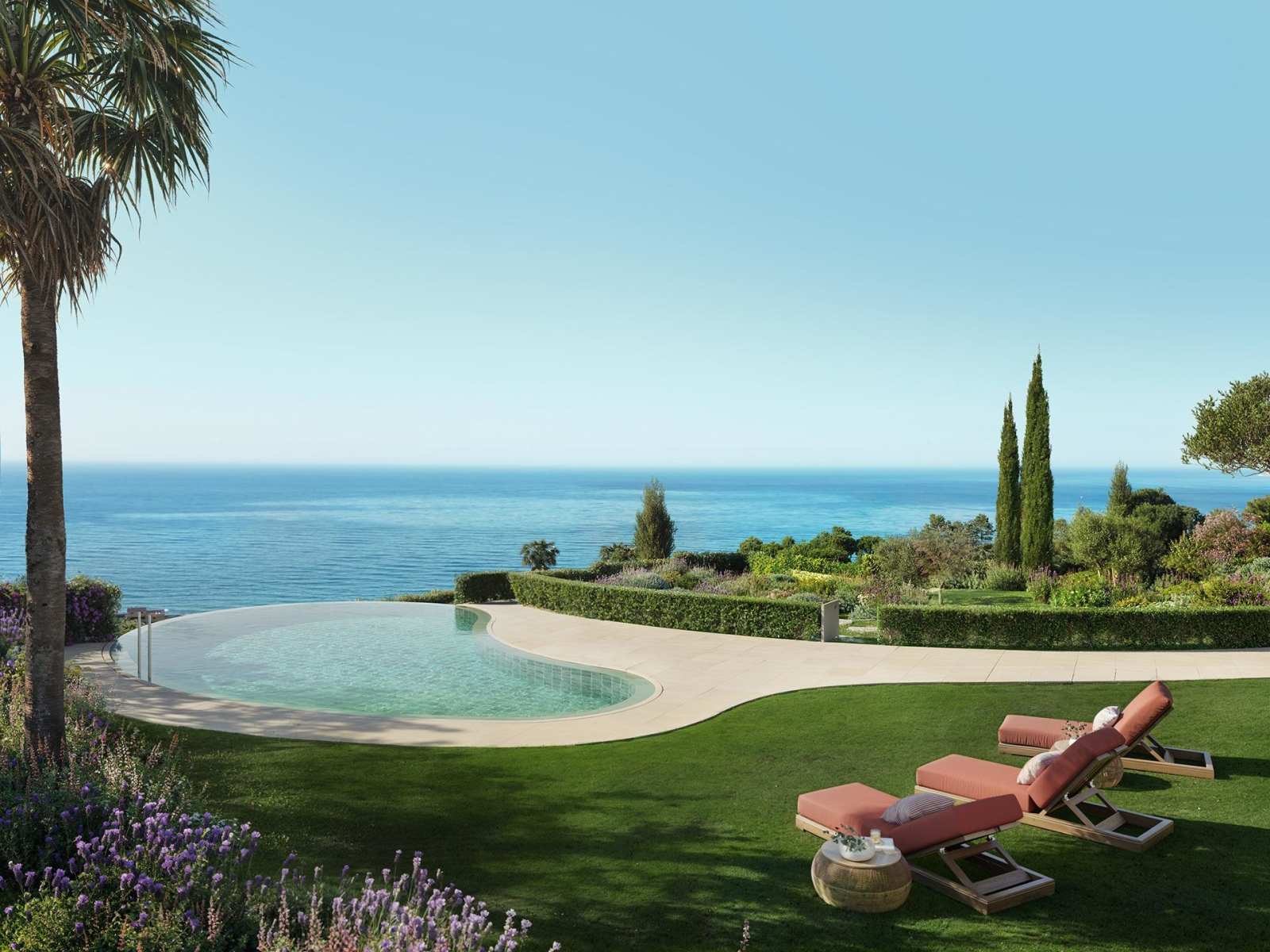 Eksklusiv villa med takterrasse – Gangavstand til strand og havutsikt, bilde 1