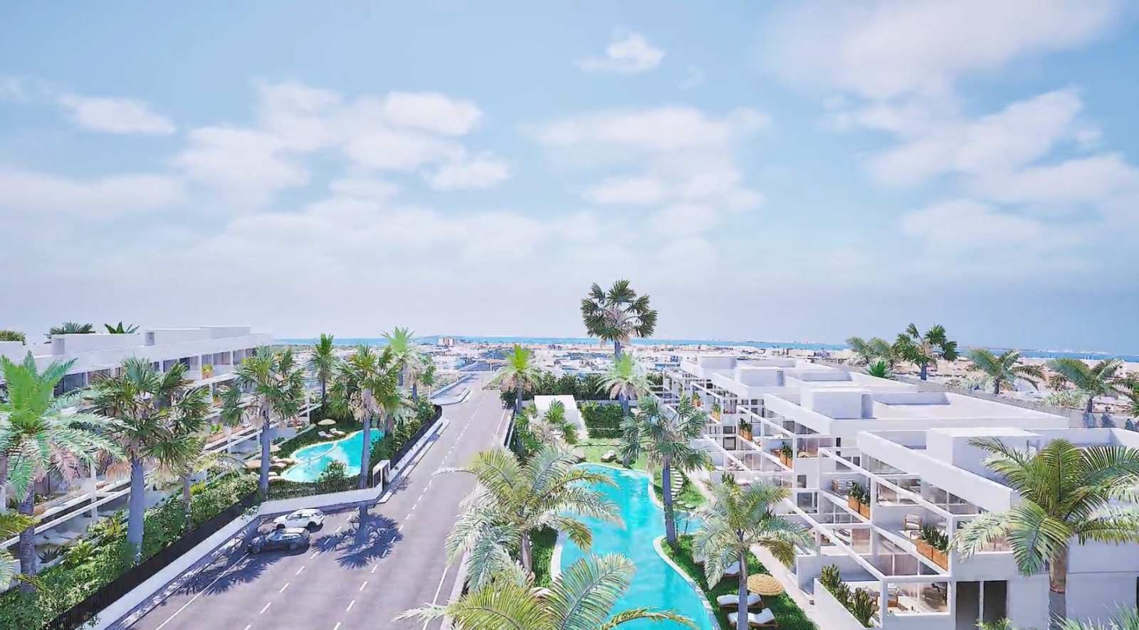 Ny leilighet med takterrasse – Gangavstand til strand og fellesbasseng, bilde 1