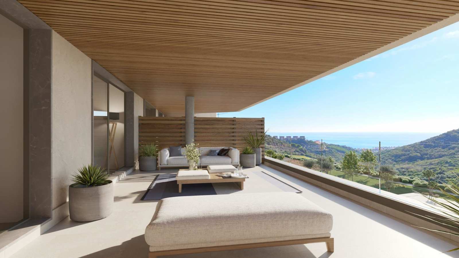 Ny leilighet med havutsikt – Privat jacuzzi og 37 m² terrasse, bilde 1