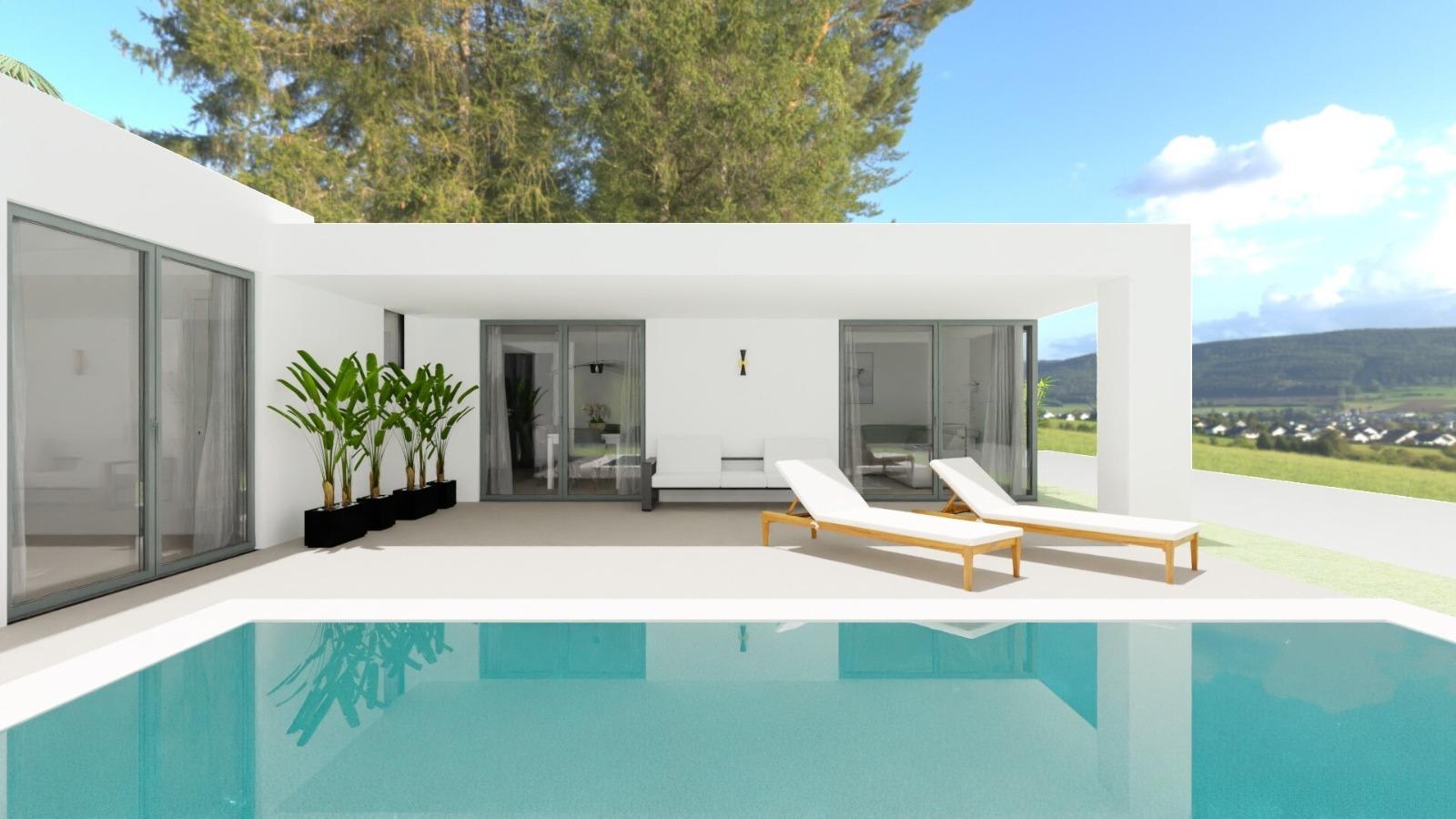 Nybygd villa med privat basseng, bilde 1