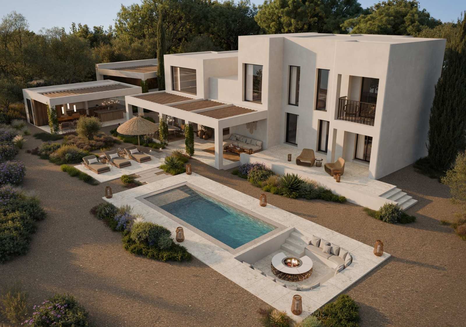 Kjempeflott villa med privat basseng – Nybygg og 200 meter fra stranden, bilde 1