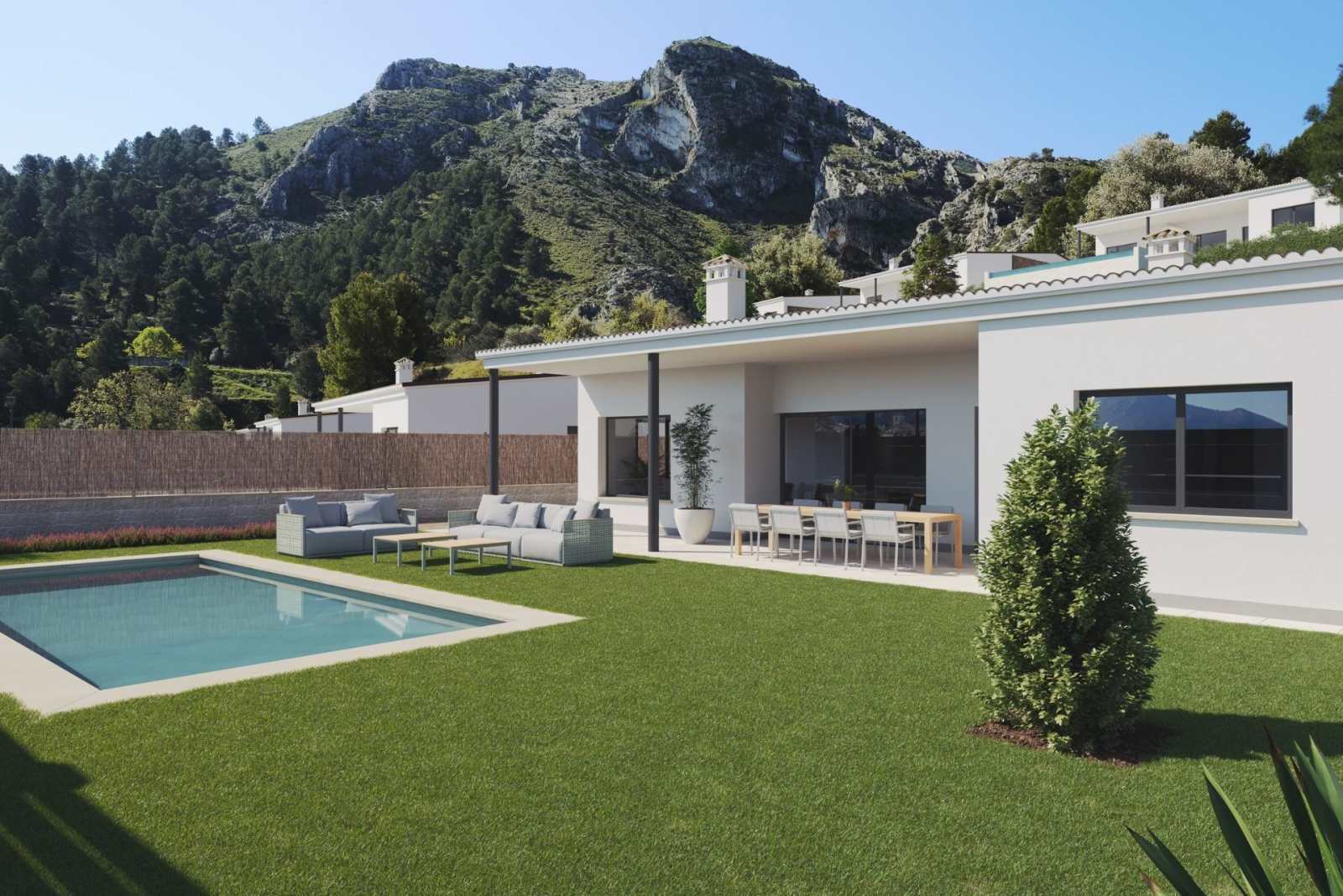 Nybygd villa i Penáguila, bilde 1