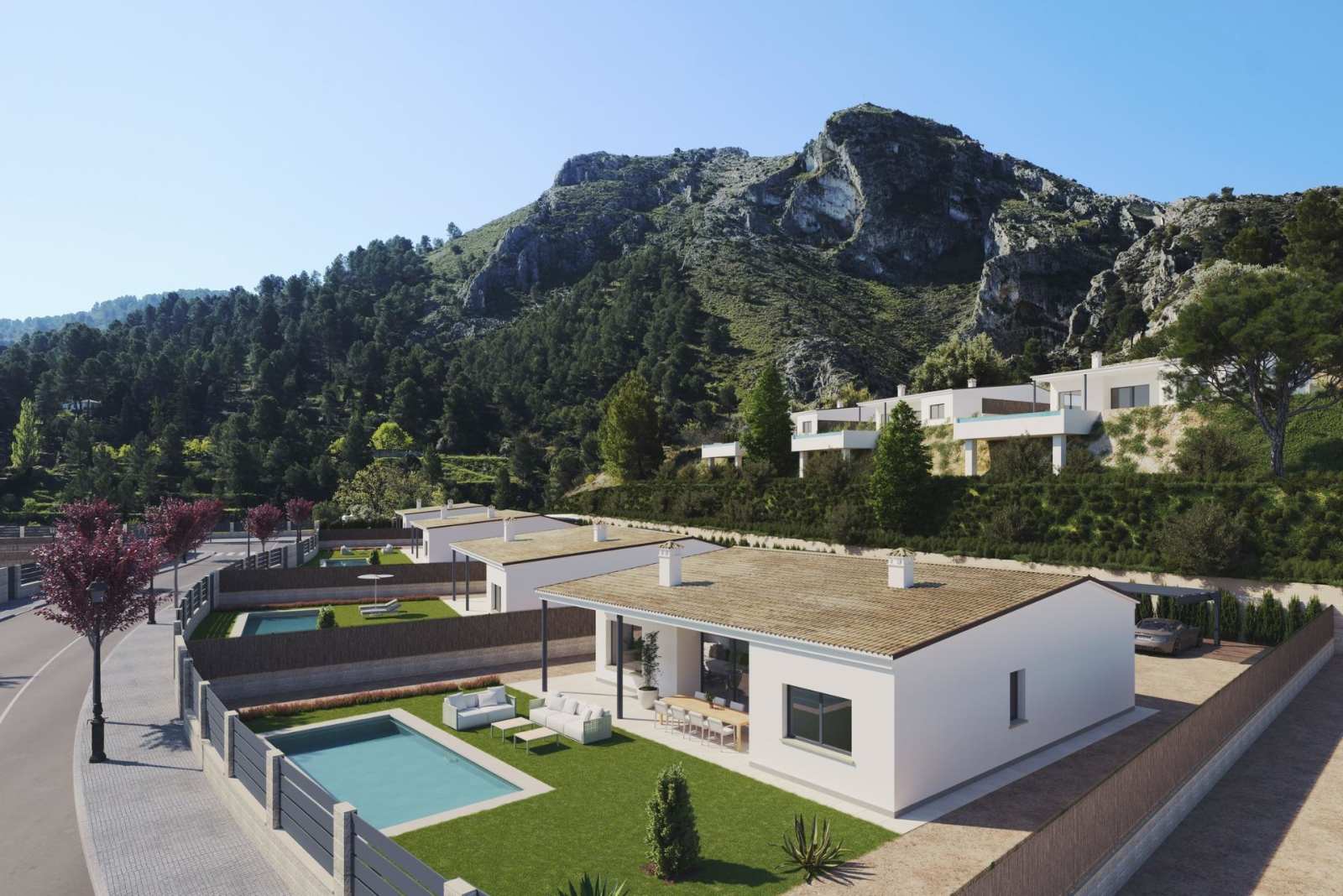 Nybygd villa i Penáguila, bilde 1