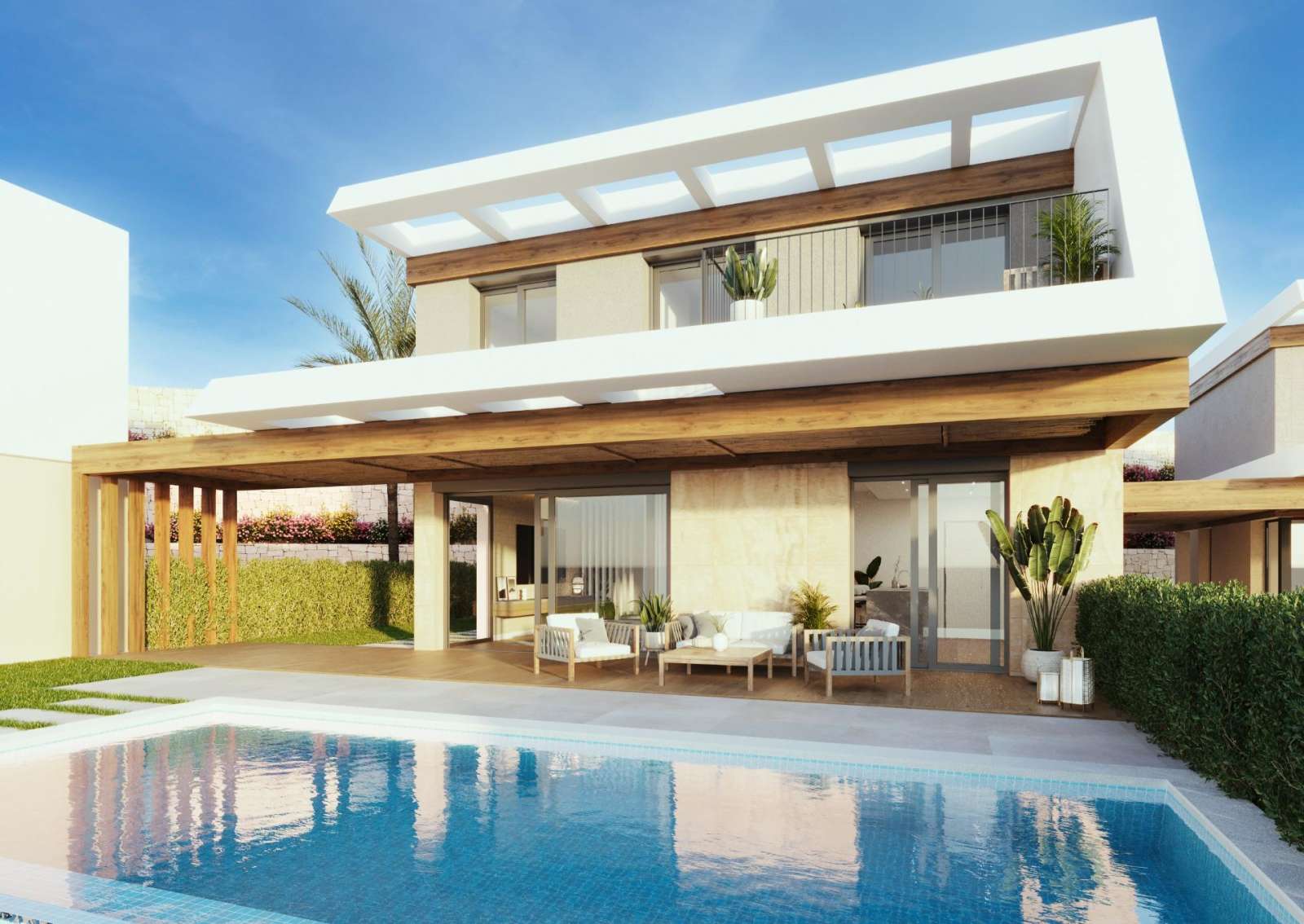 Kjempeflott villa med takterrasse og havutsikt – Nybygg og 4 soverom, bilde 1
