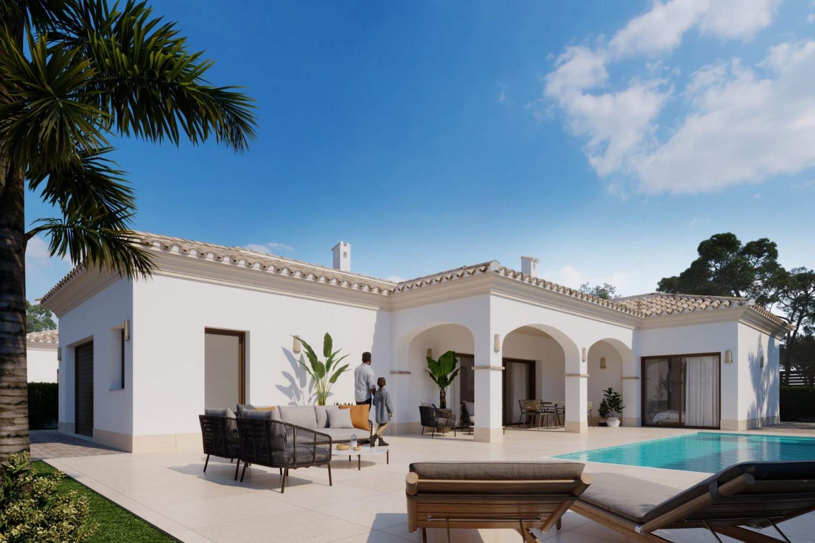 Fantastisk ny villa med privat basseng, bilde 1