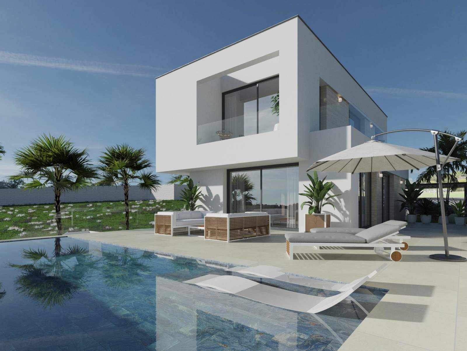 Fantastisk nybygd villa – Privat basseng og 3 soverom, bilde 1