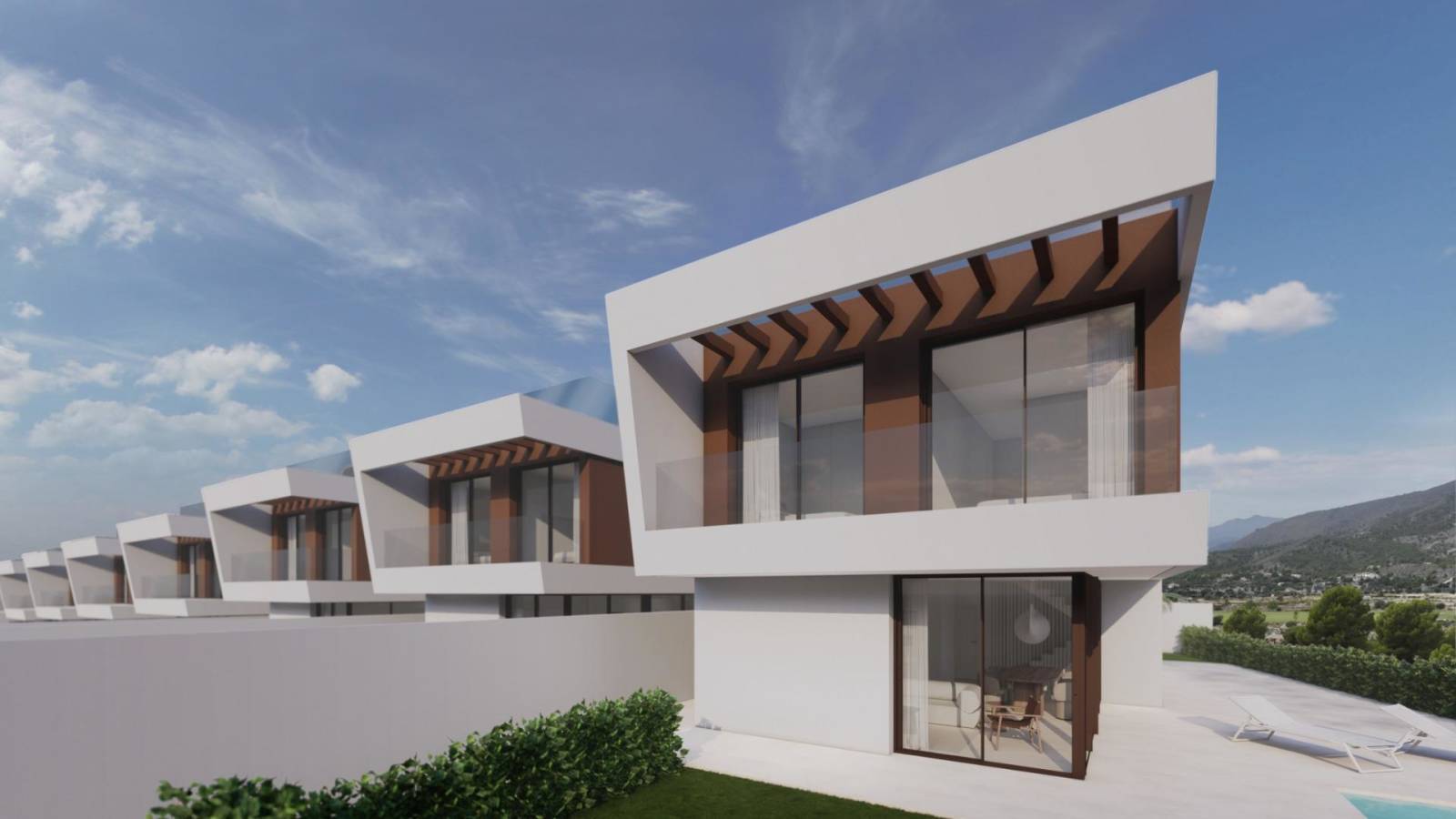 Fantastisk ny villa med havutsikt – Privat basseng og takterrasse, bilde 1