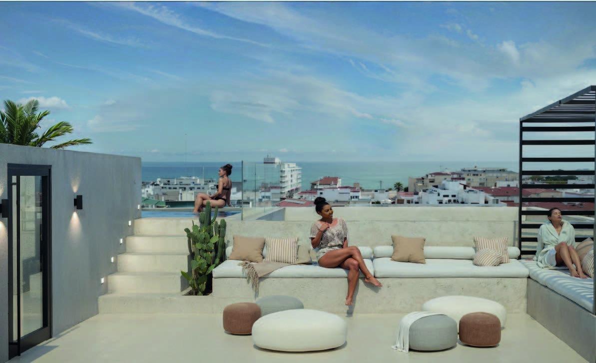 Ny leilighet med takterrasse og fellesbasseng – Gangavstand til strand, bilde 1