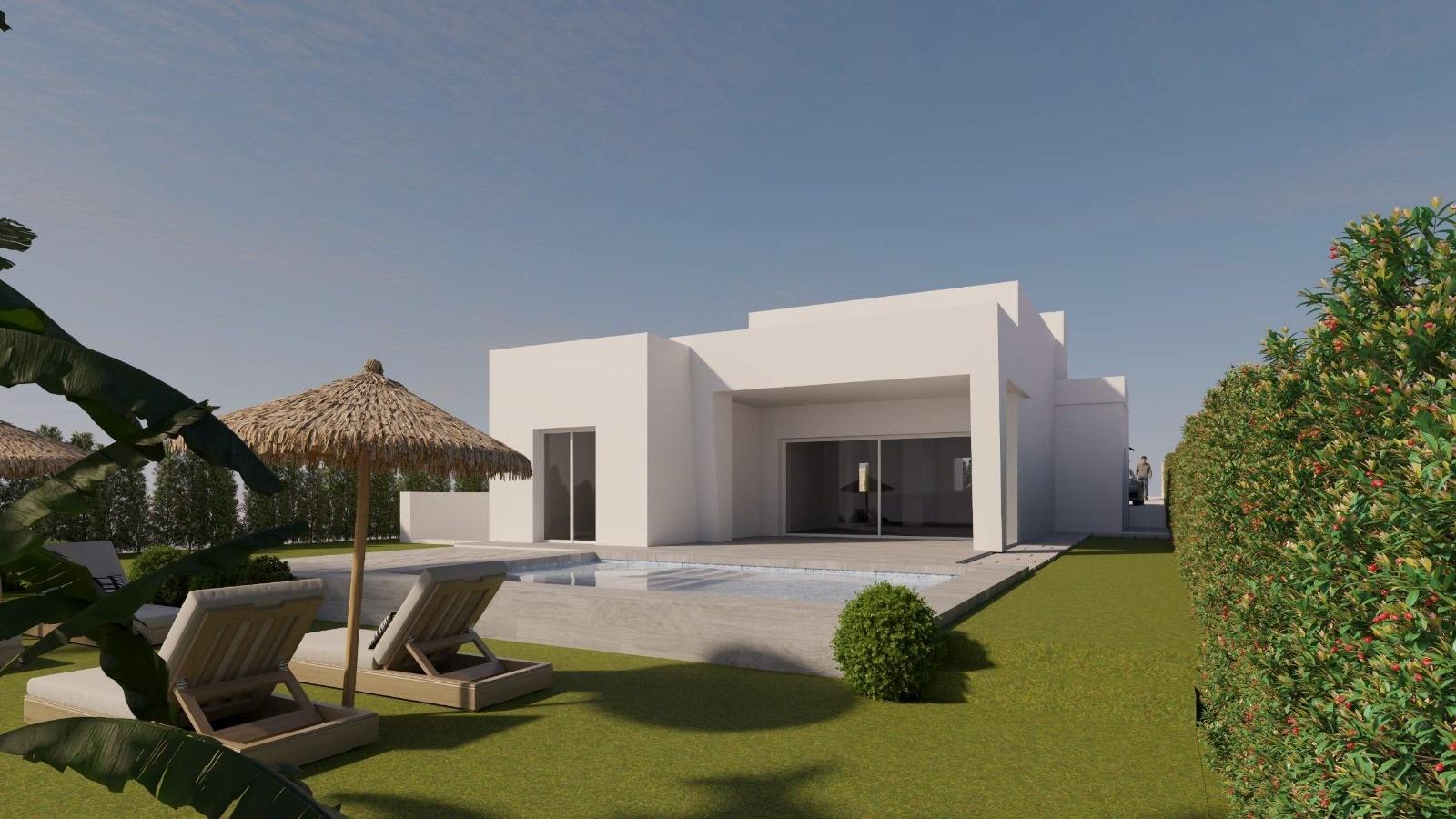 Kjempeflott villa med privat basseng – Nybygg og 3 soverom, bilde 1