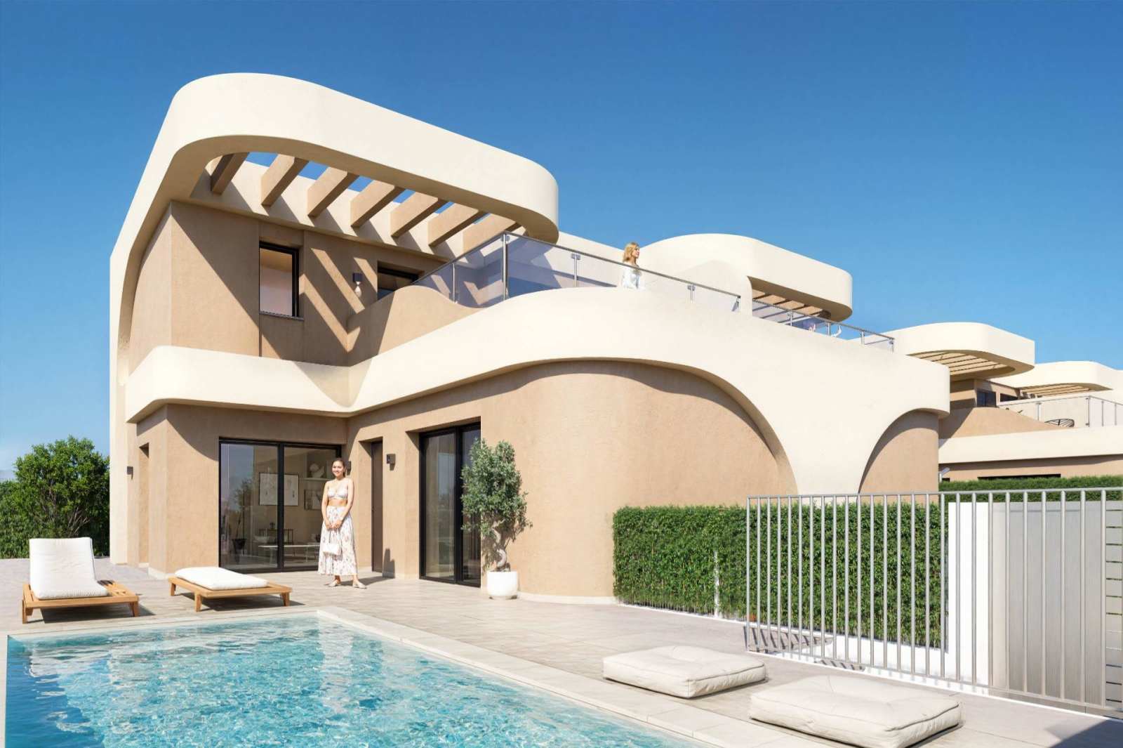 Nybygd villa med privat basseng, bilde 1