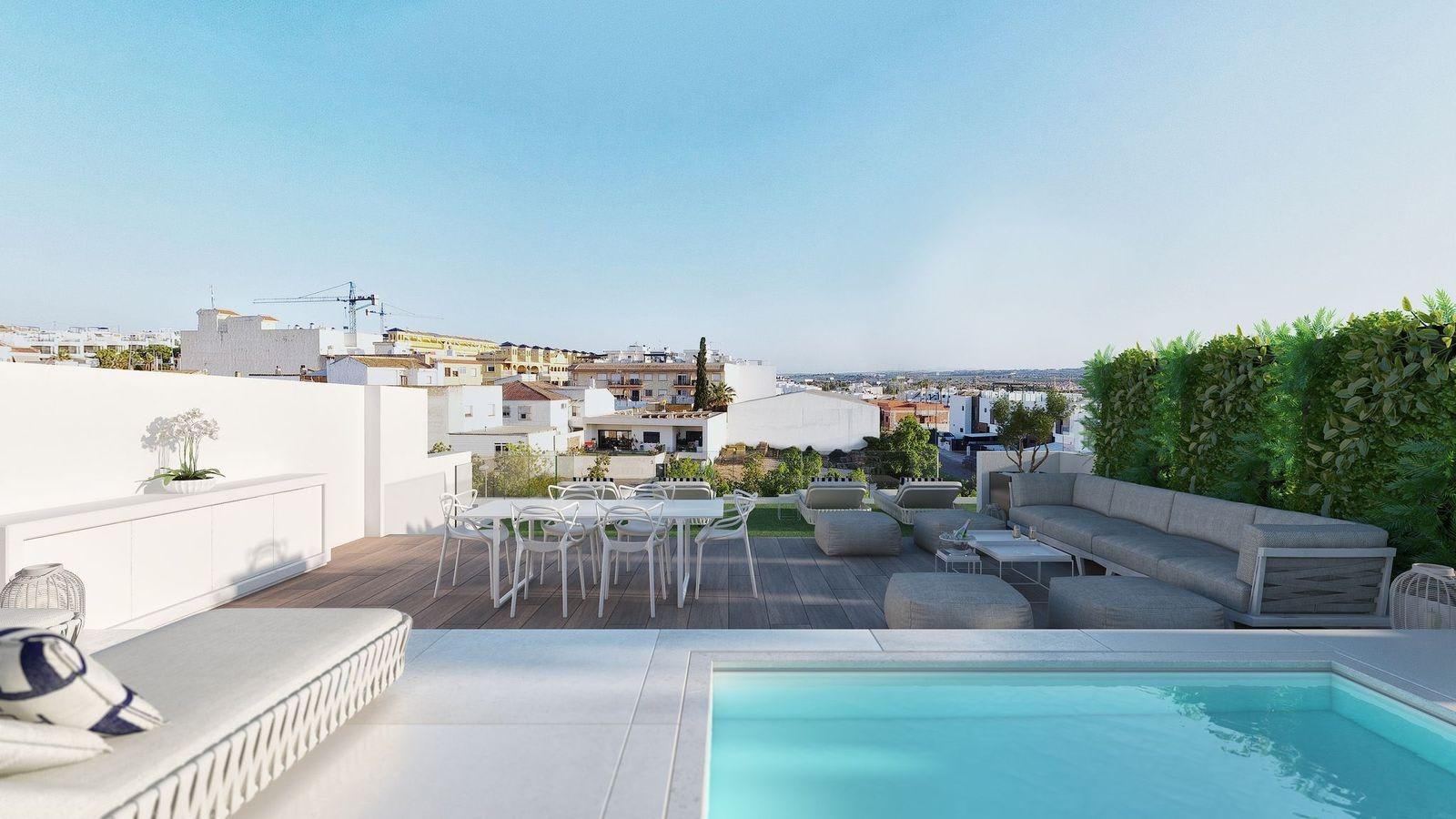 Ny leilighet med takterrasse og privat jacuzzi – 2 soverom i Benijofar, bilde 1