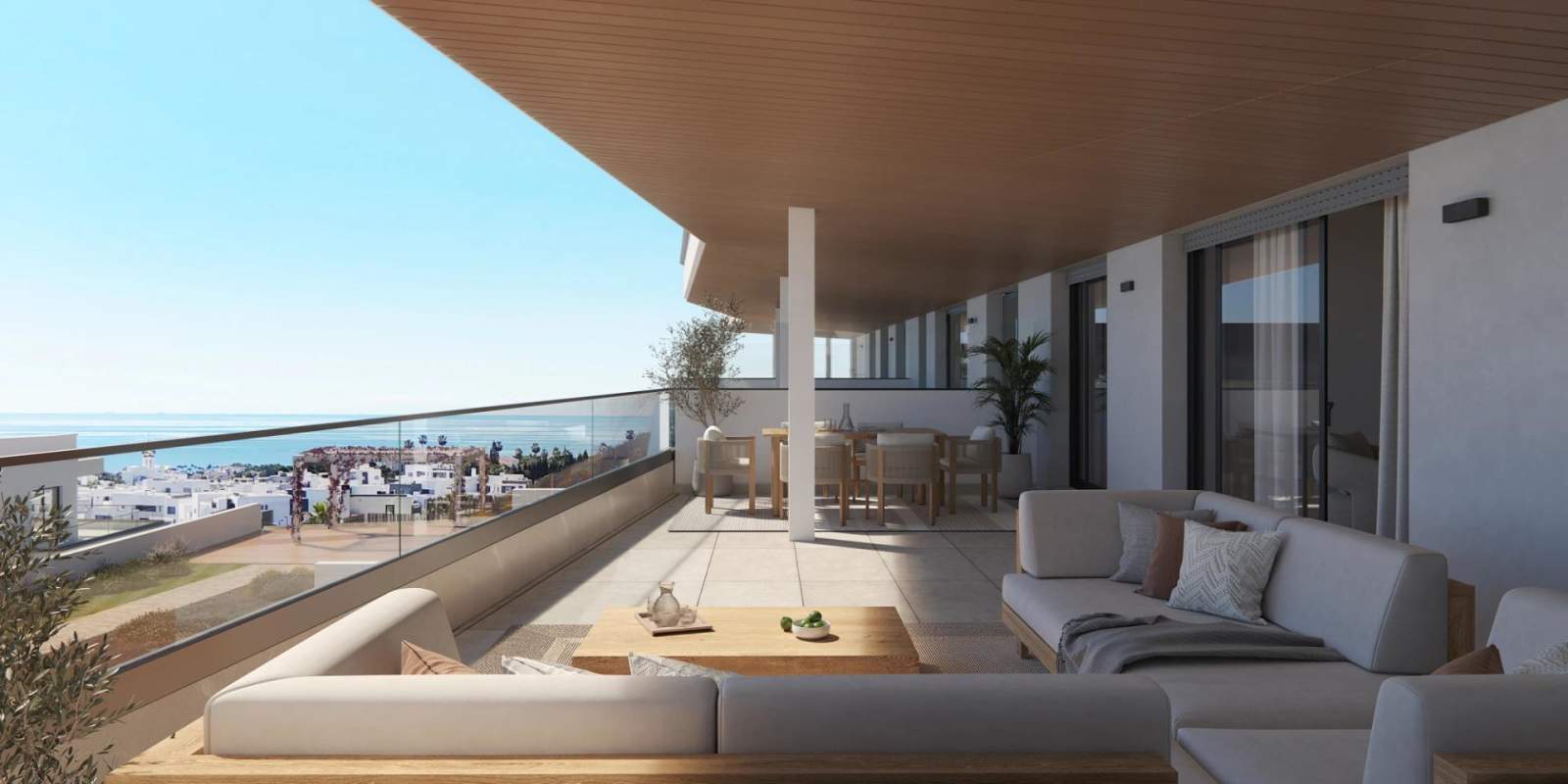 Ny leilighet med havutsikt – 3 soverom og 44 m² terrasse, bilde 1