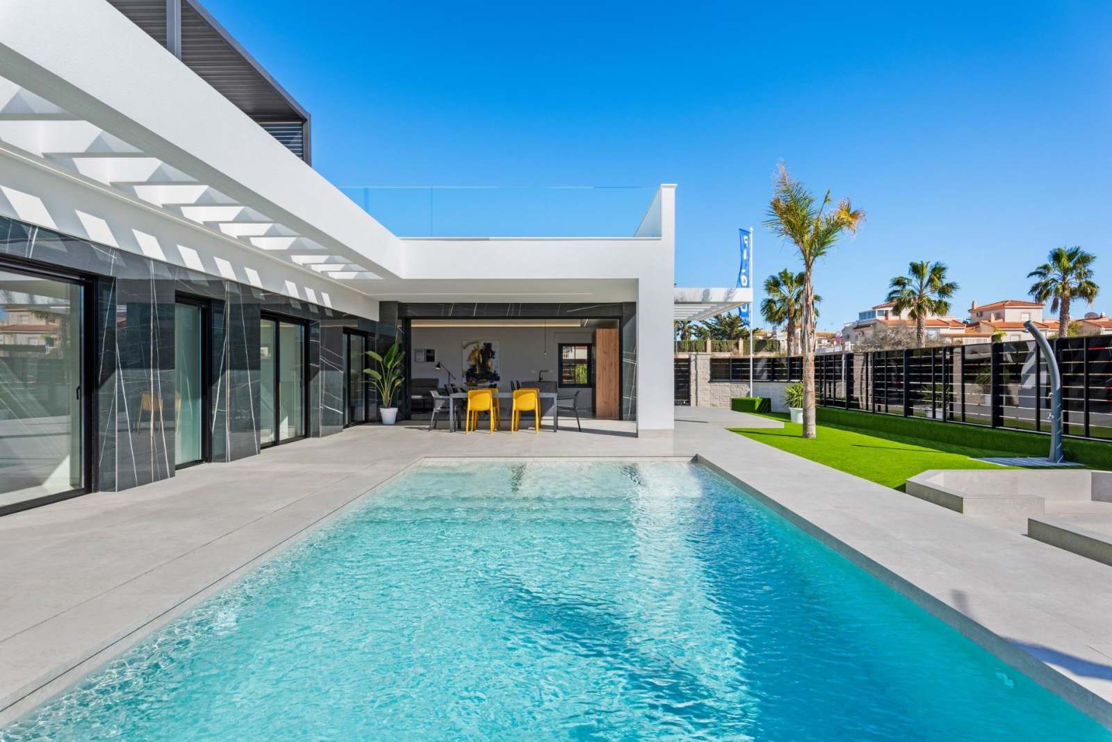 Nybygd villa med takterrasse og privat basseng – La Finca Golf, bilde 1