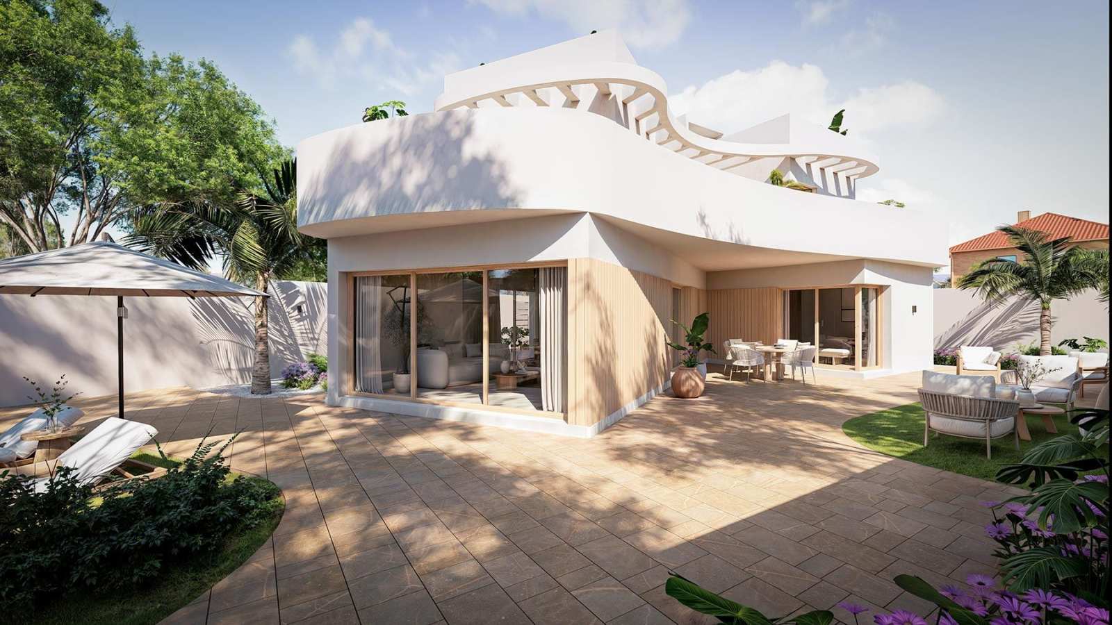 Eksklusiv ny villa med privat basseng – 700 meter til stranden, bilde 1