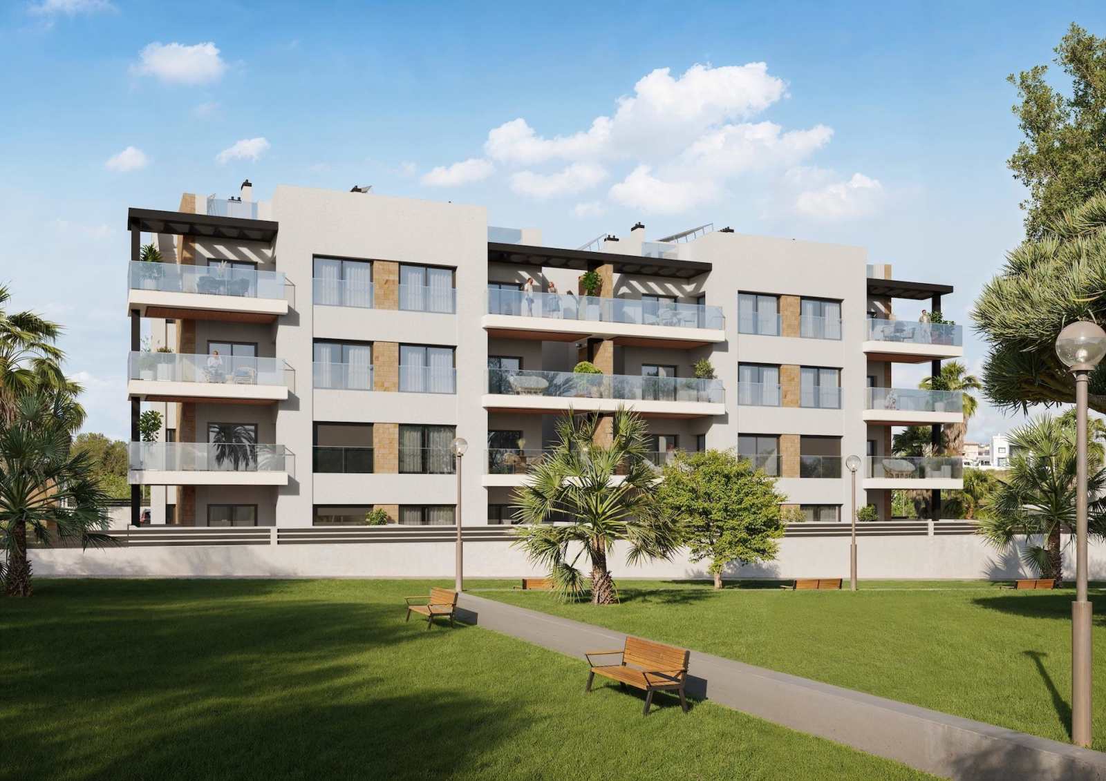 Leilighet – Takterrasse, privat basseng, 2 soverom og 77 m², bilde 1