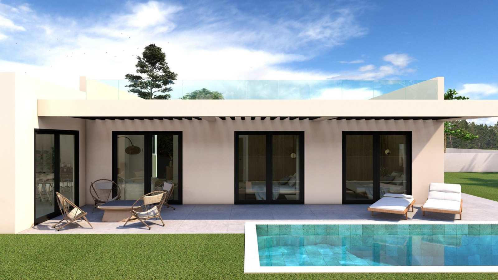 Eksklusiv villa med havutsikt og takterrasse – Nybygg med 3 soverom, bilde 1