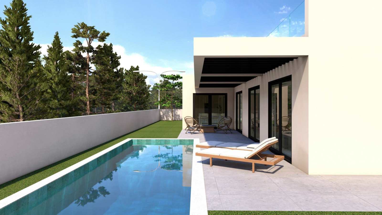 Eksklusiv villa med takterrasse og havutsikt – Nybygg med 4 soverom, bilde 1