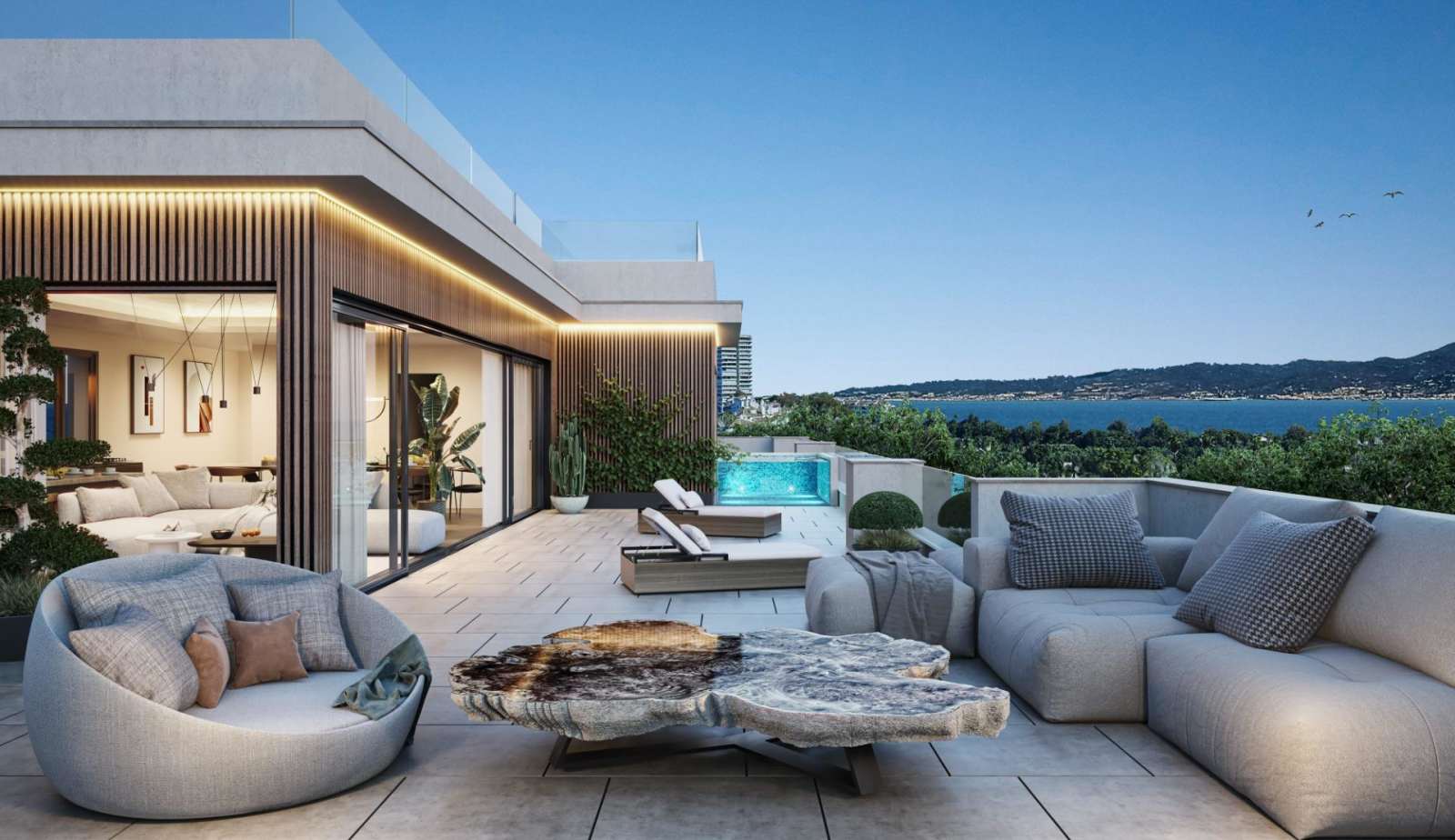 Ny leilighet med takterrasse og privat basseng, bilde 1