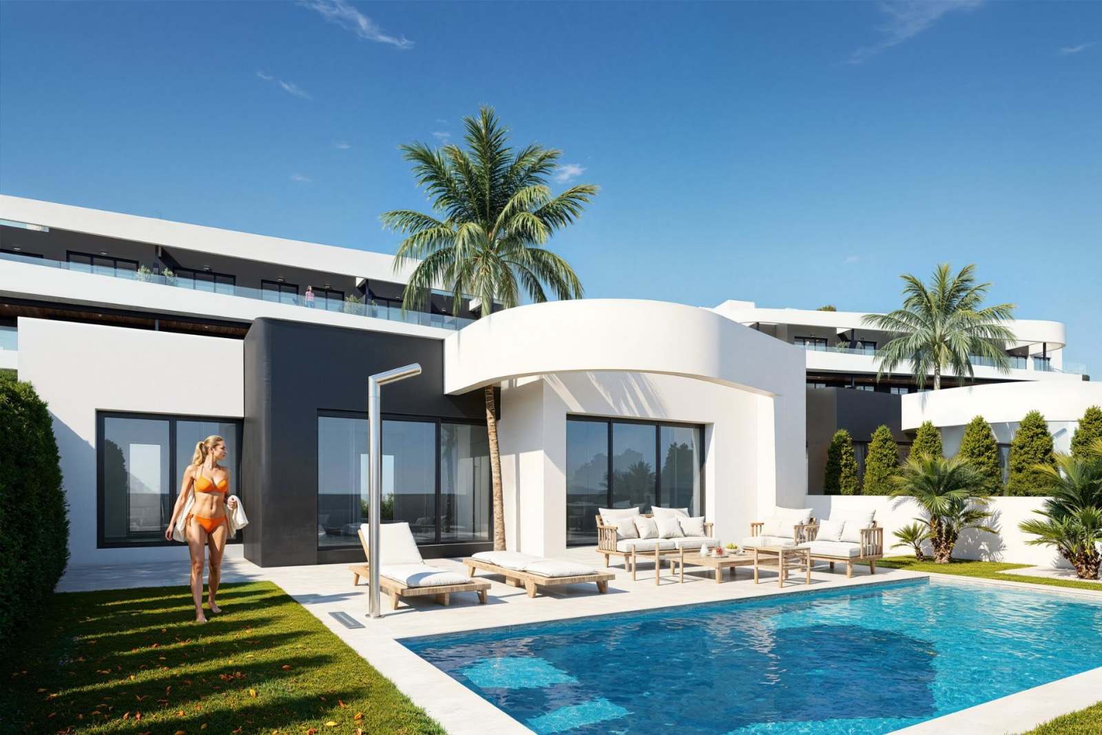 Ny villa med takterrasse og privat basseng – La Serena Golf, bilde 1
