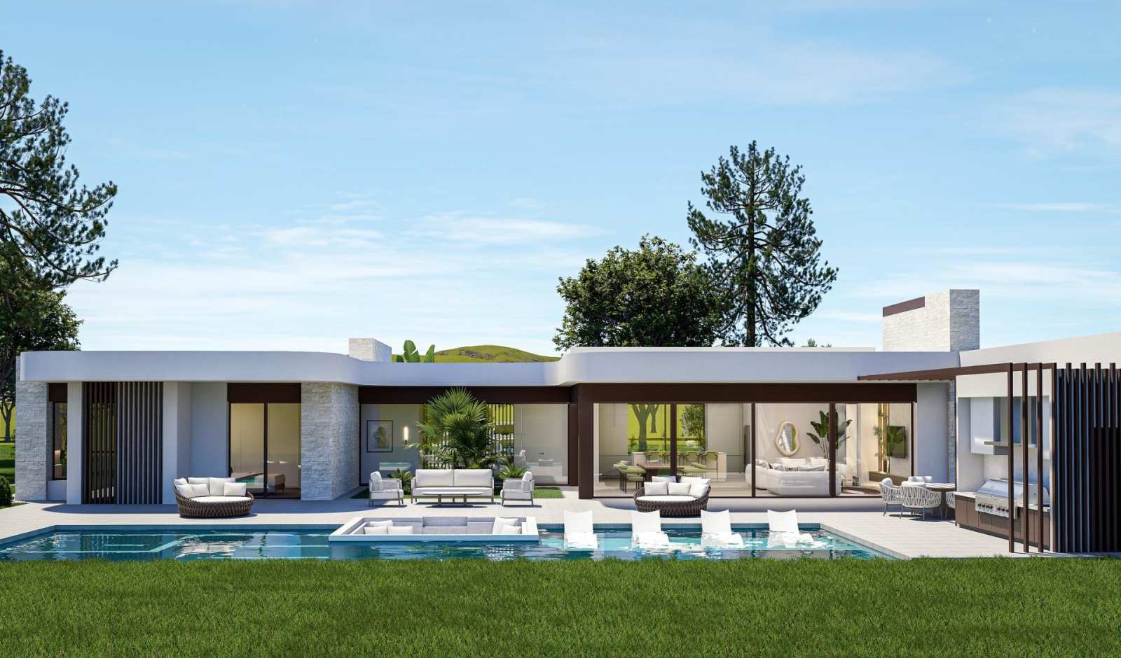 Fantastisk nybygd villa med privat basseng – 3 soverom og 10 000 m² tomt, bilde 1