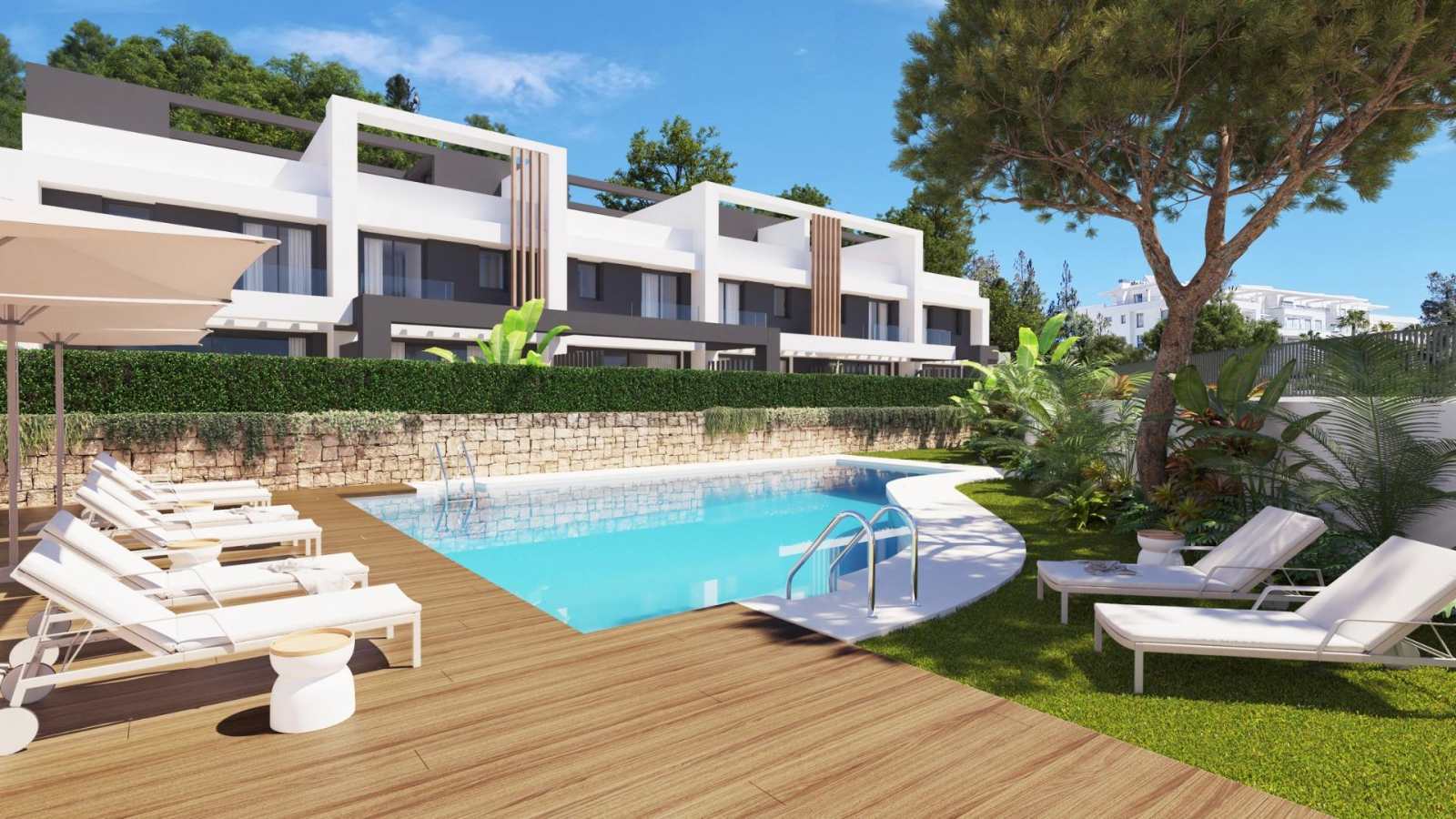 Eksklusivt rekkehus med havutsikt – Takterrasse, bilde 1