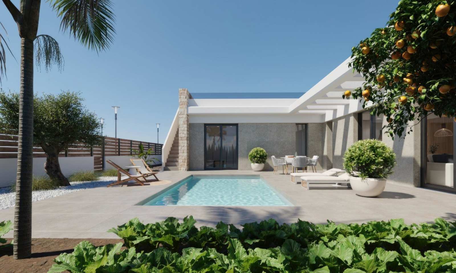 Eksklusiv villa med takterrasse og privat basseng, bilde 1