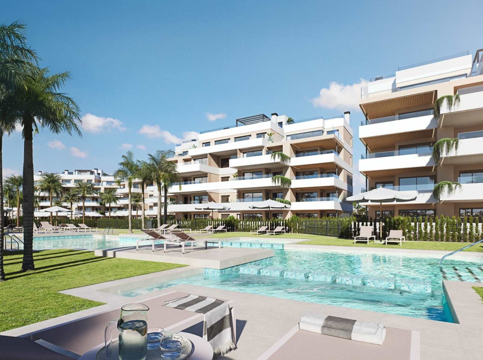 Ny leilighet med takterrasse – Fellesbasseng og 2 soverom, bilde 1