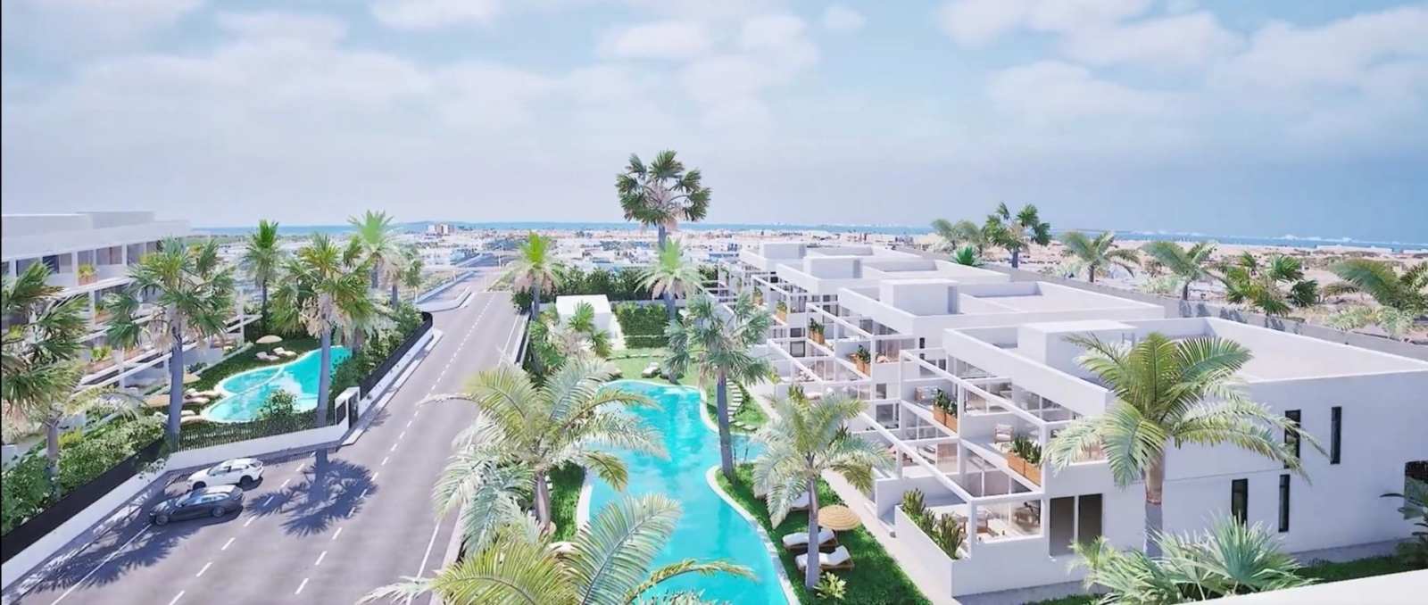 Nytt rekkehus med takterrasse – Felles basseng, bilde 1