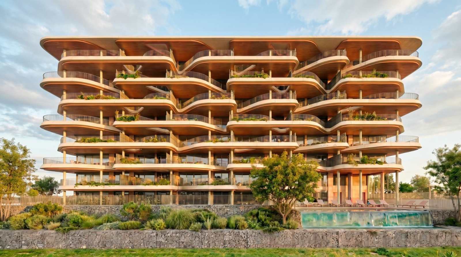 Nybygd leilighet med 4 soverom – Fellesbasseng og 186 m², bilde 1