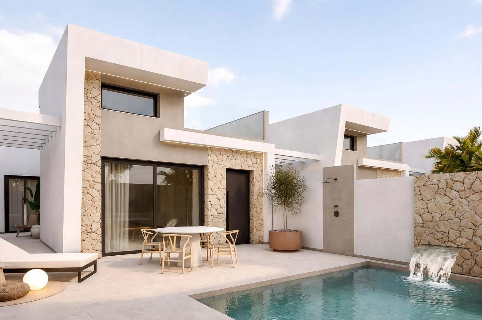 Fantastisk nybygd villa med takterrasse – Privat basseng, bilde 1