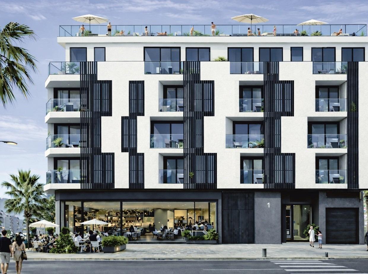 Ny leilighet med takterrasse og havutsikt – Gangavstand til strand, bilde 1