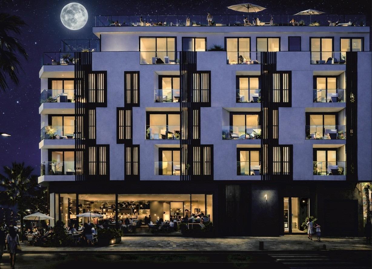 Ny leilighet med takterrasse og havutsikt – Privat basseng og gangavstand til strand, bilde 1
