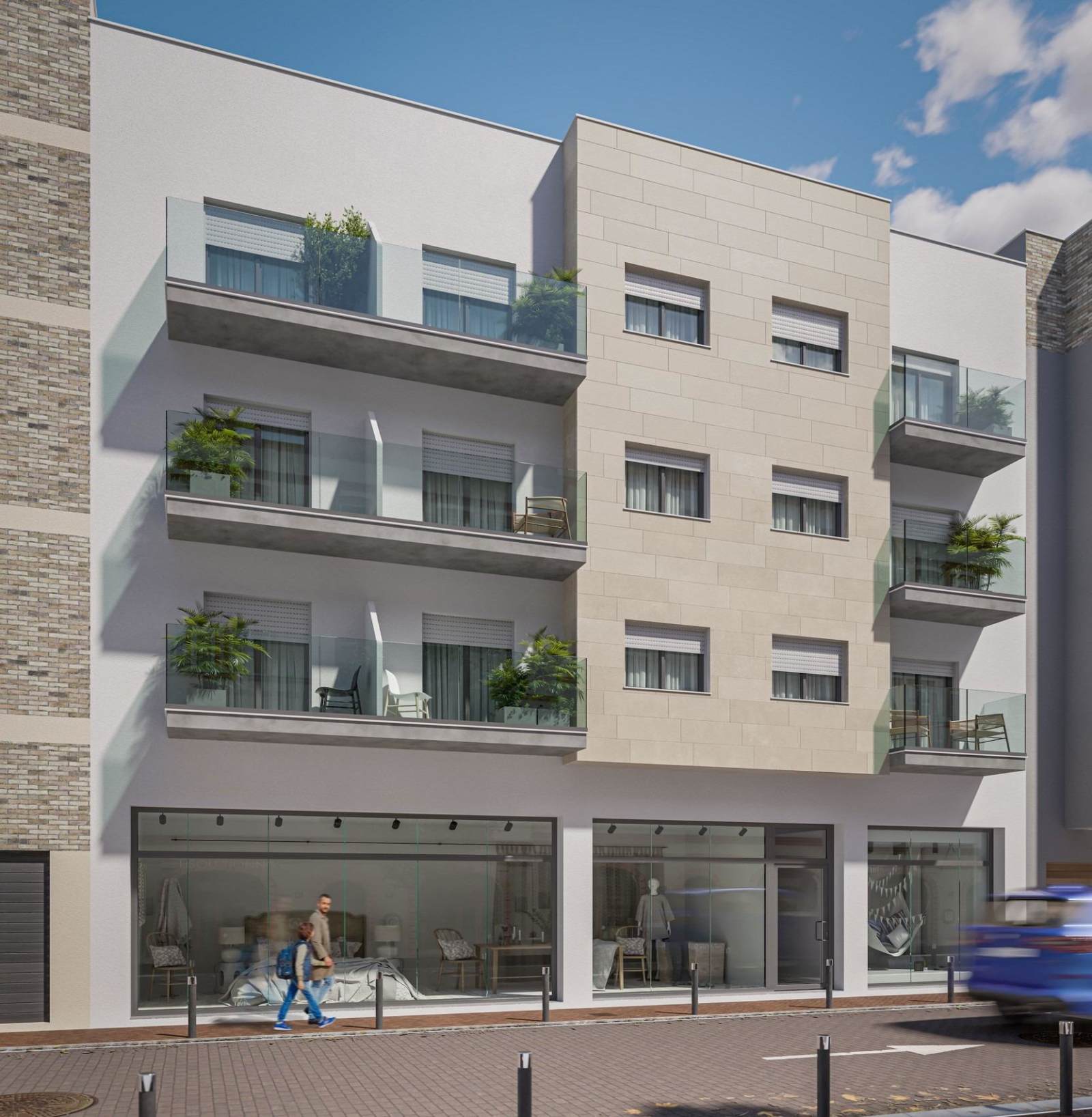 Ny leilighet med takterrasse – 200 meter fra stranden, bilde 1