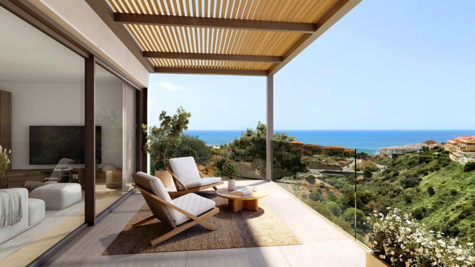 Eksklusivt nybygg med havutsikt – Privat basseng og 3 soverom, bilde 1