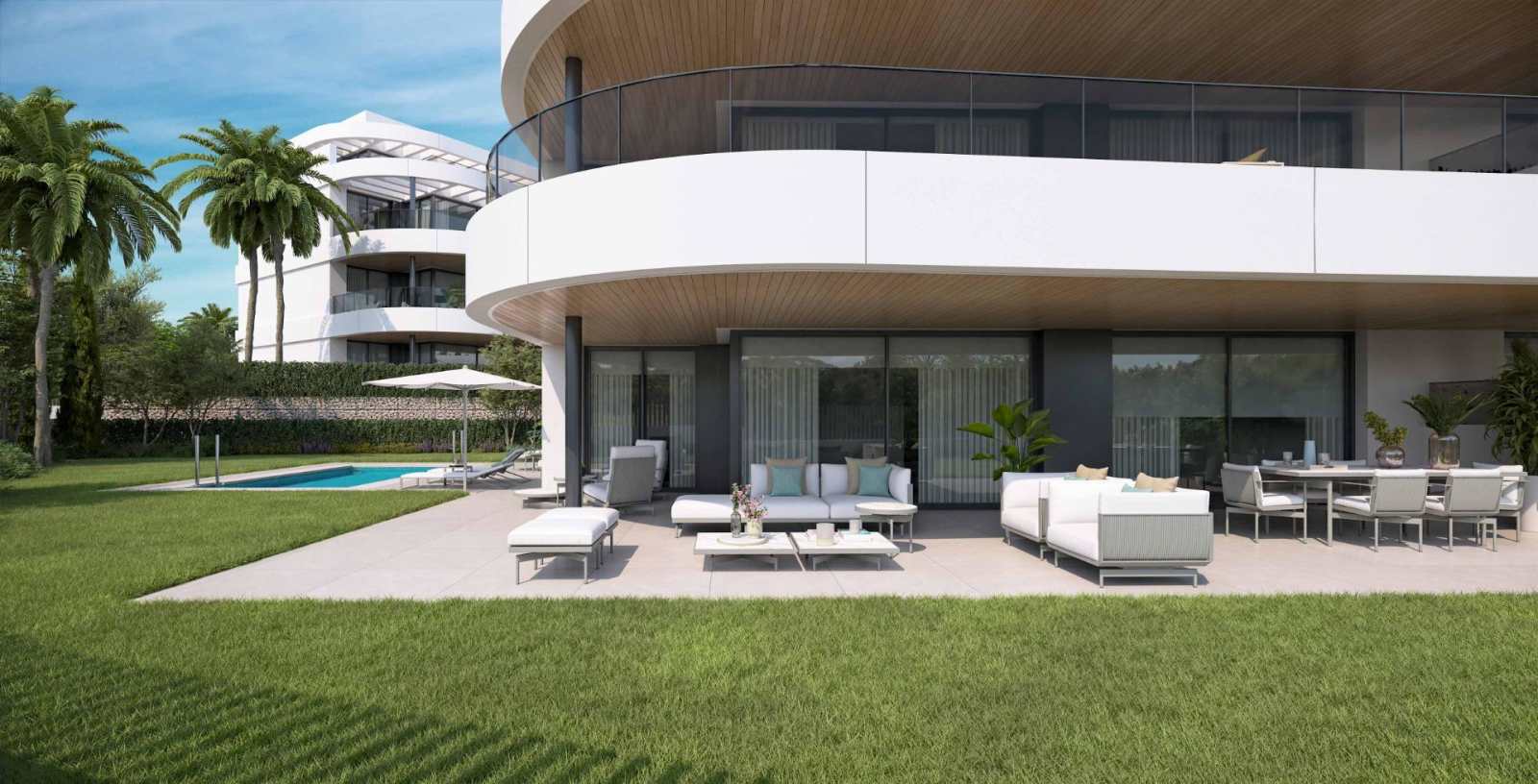 Ny leilighet med takterrasse – Fellesbasseng og 3 soverom, bilde 1