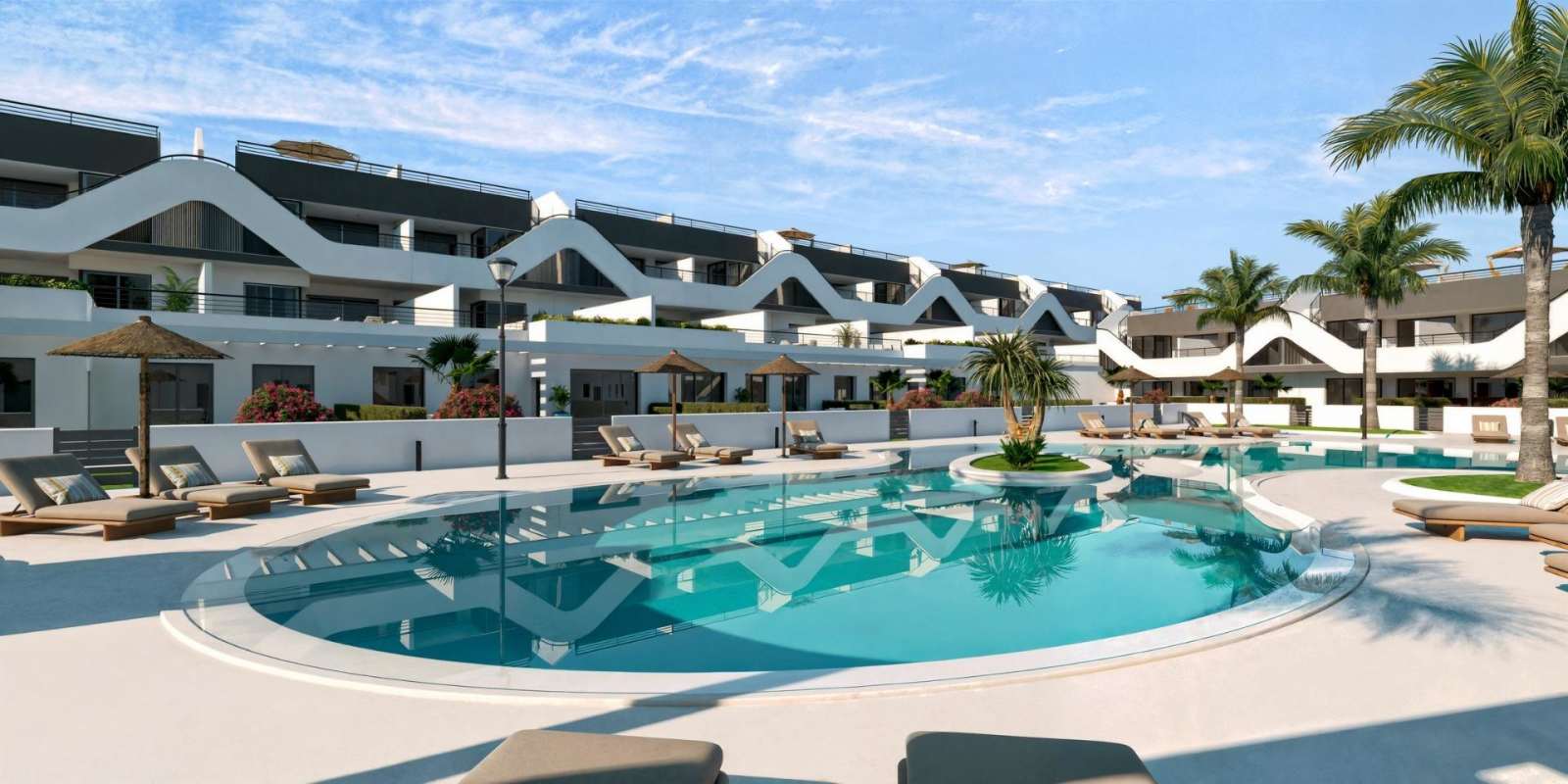 Ny leilighet med takterrasse og privat basseng – 3 soverom i Alfaz del Pi, bilde 1