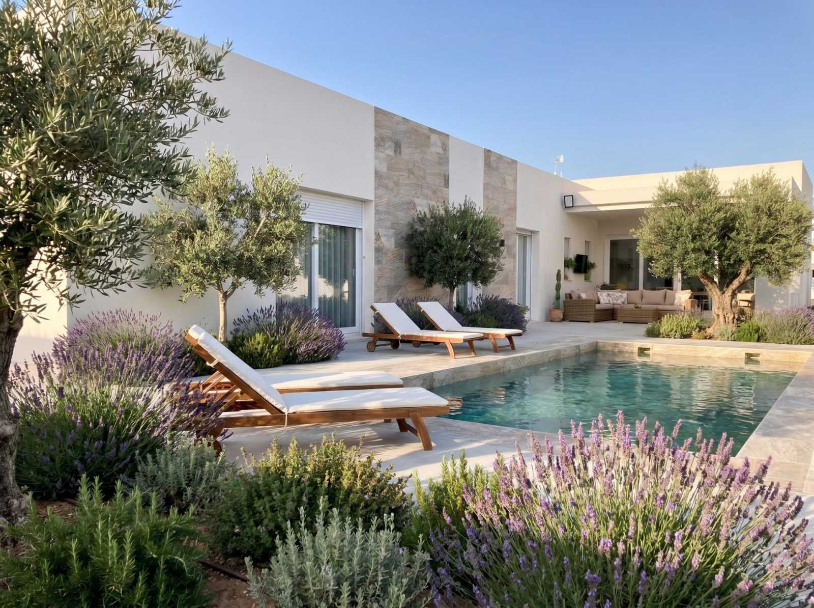 Nybygd villa med privat basseng, bilde 1