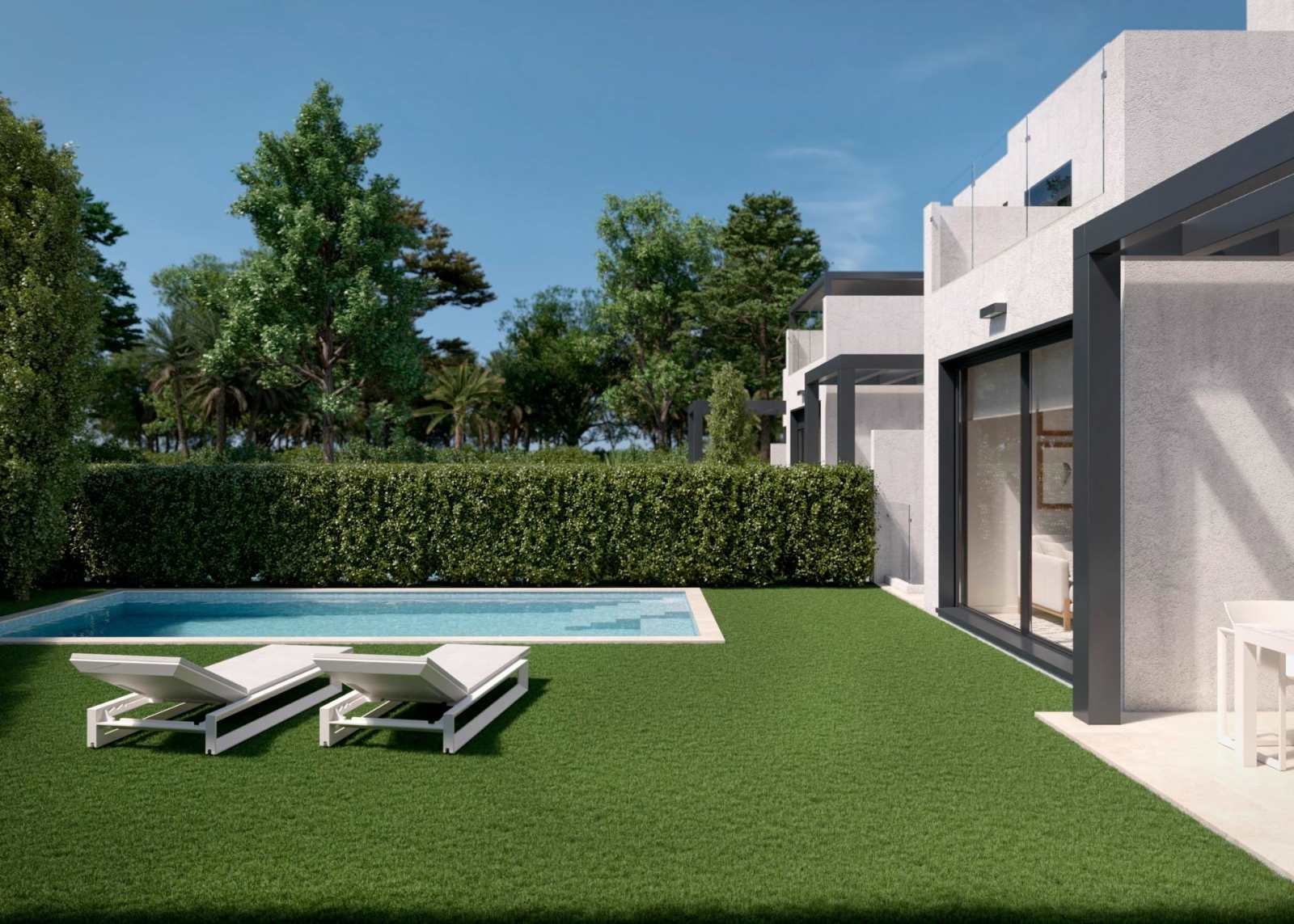 Fantastisk villa med takterrasse og privat basseng – Nybygg og 3 soverom, bilde 1