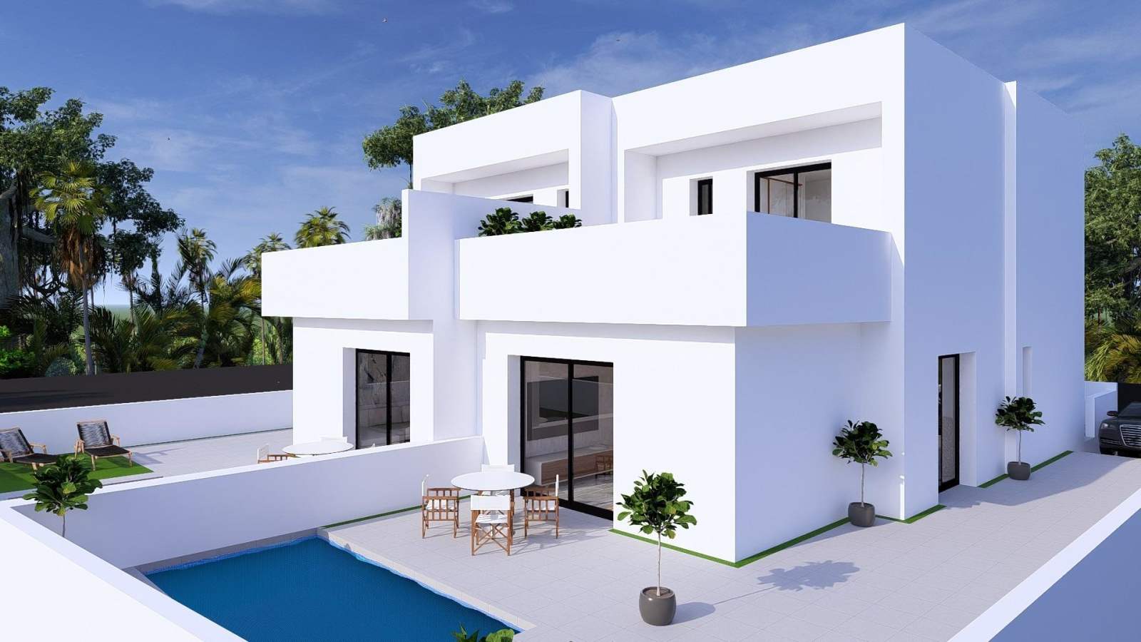 Ny villa med privat basseng, bilde 1